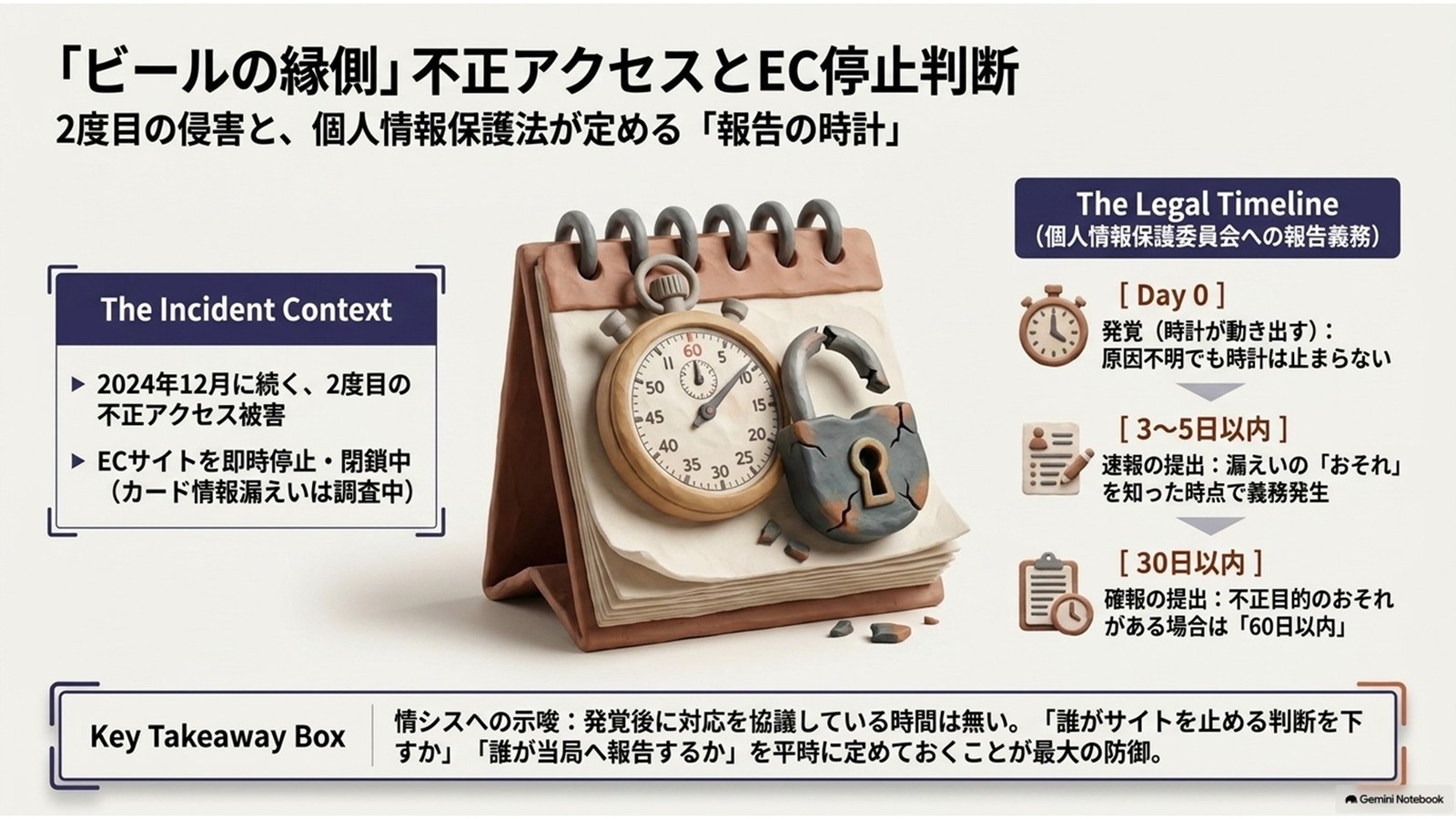 ビールの縁側に不正アクセス、EC停止の判断と初動