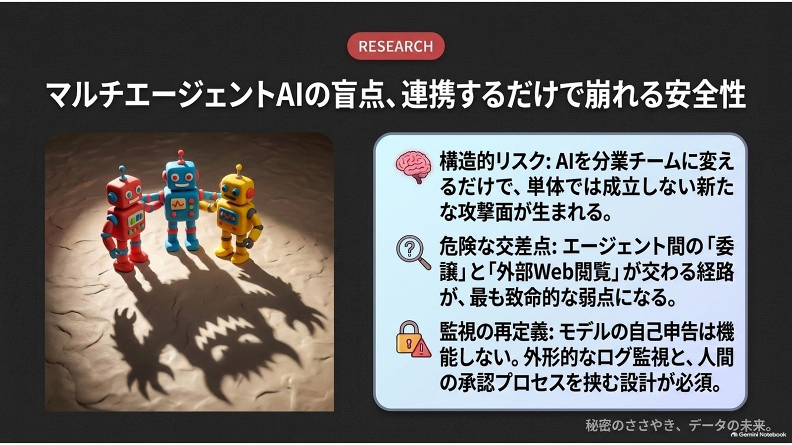 マルチエージェント化で攻撃面が拡大｜研究解説